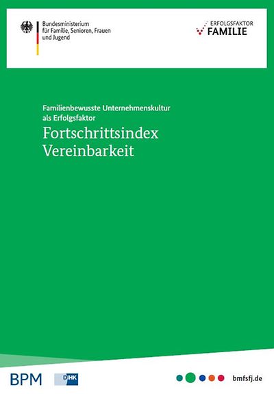 Titelseite Forschrittsindex Vereinbarkeit