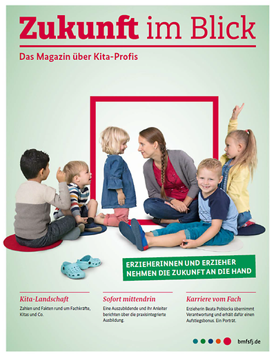 Titelseite des Magazins "Zukunft im Blick"