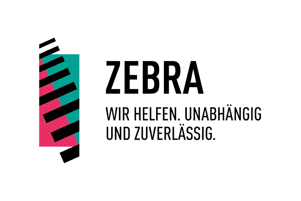 Logo der digitalen Beratungsplattform ZEBRA