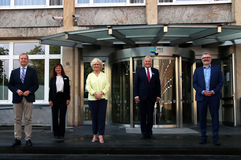 Christine Lambrecht zu Besuch im Kreis Düren