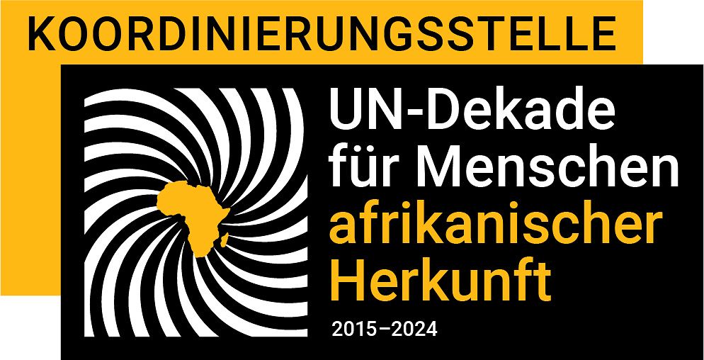 Logo der Koordinierungsstelle UN-Dekade für Menschen afrikanischer Herkunft