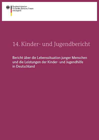 Titelseite 14. Kinder- und Jugendbericht